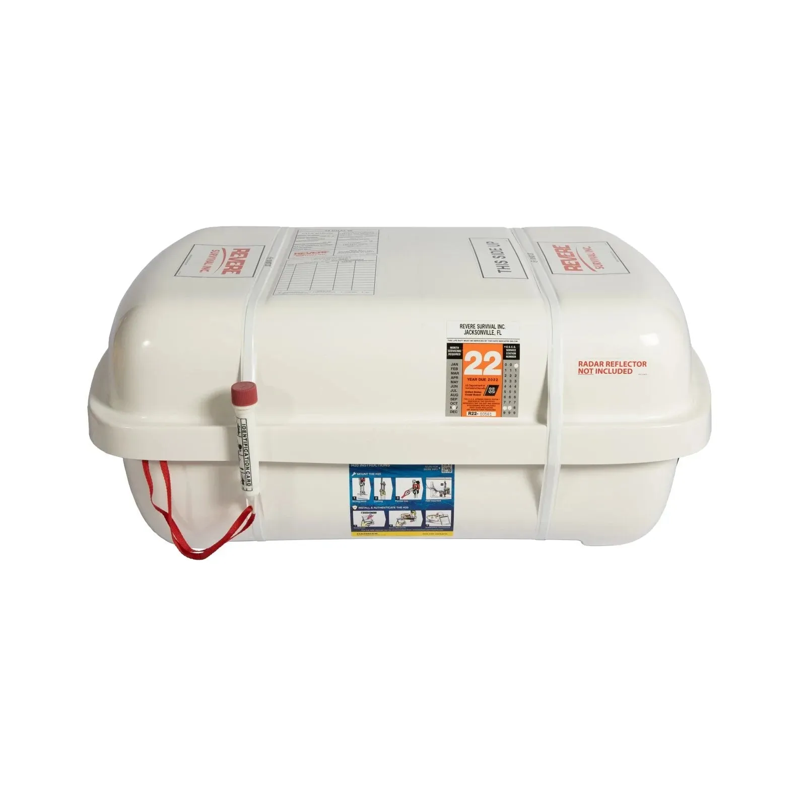 Revere 4-8 Person Low profile USCG/ SOLAS B Life Raft