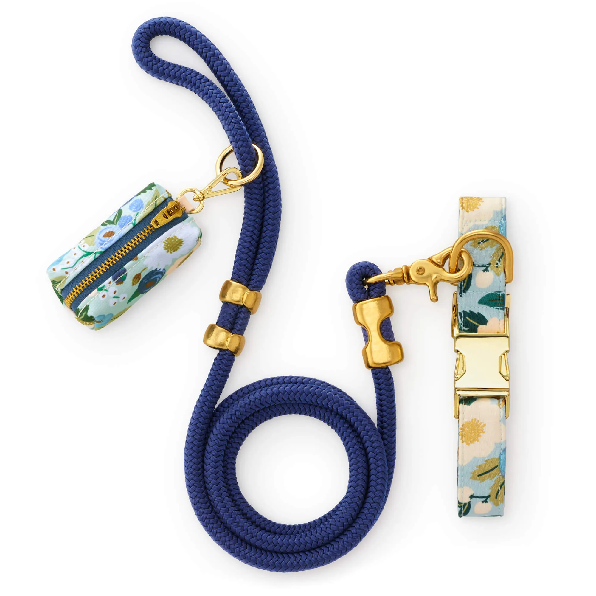 Rifle Paper Co. x TFD Vintage Blossom Collar Walk Set
