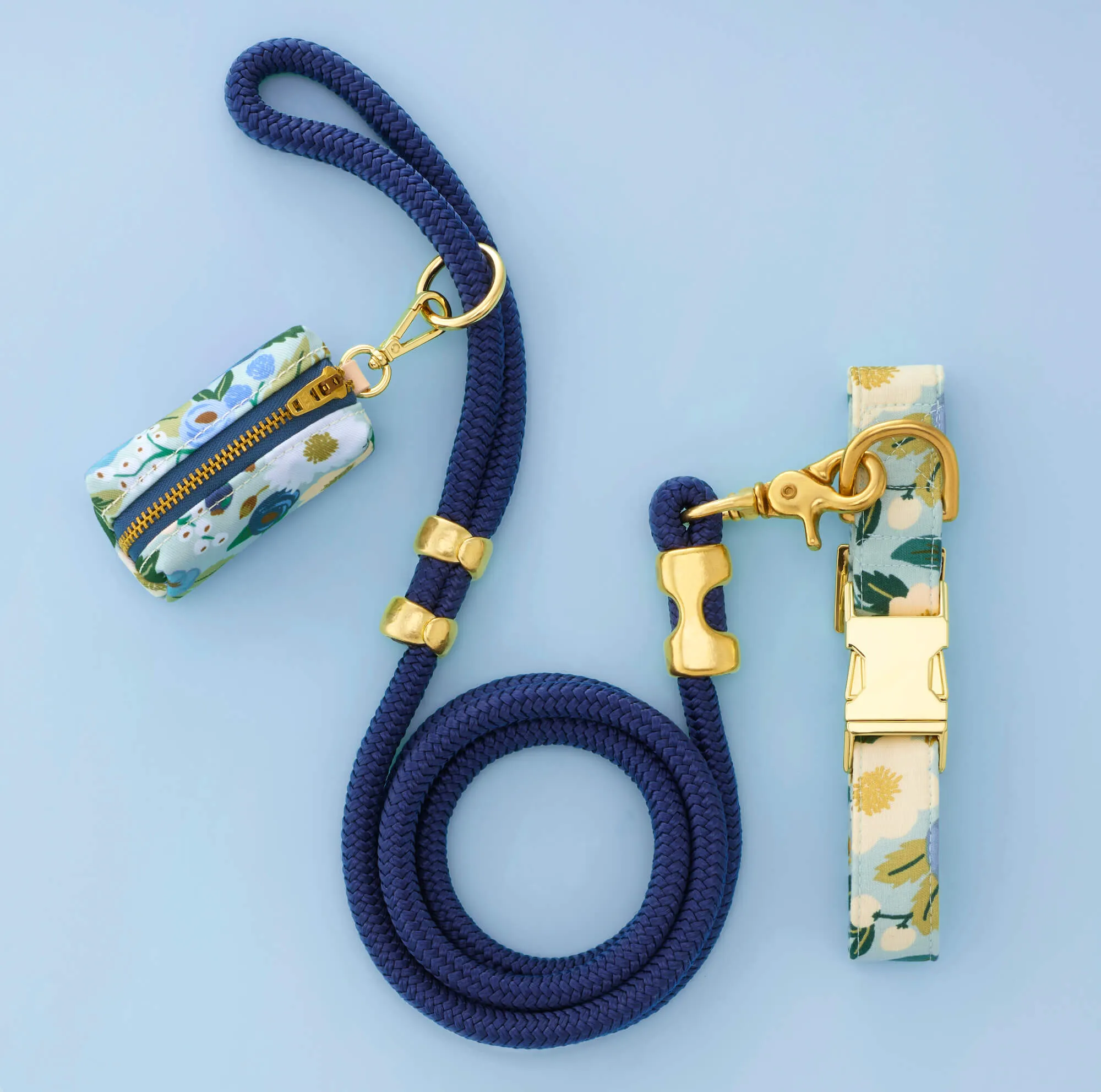 Rifle Paper Co. x TFD Vintage Blossom Collar Walk Set