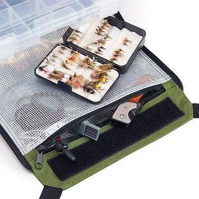 Rolling Tackle Box With Removable Tackle Trays