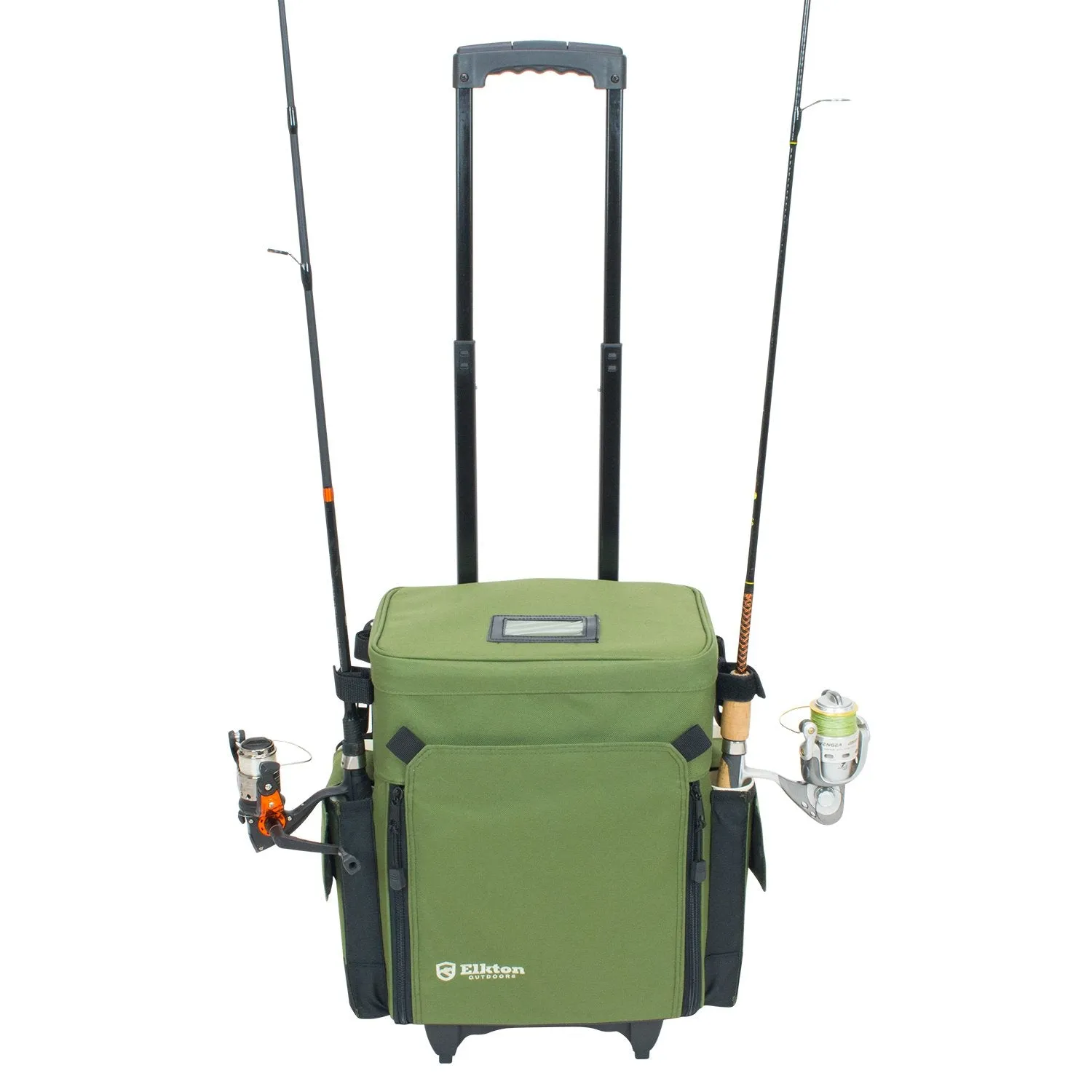 Rolling Tackle Box With Removable Tackle Trays