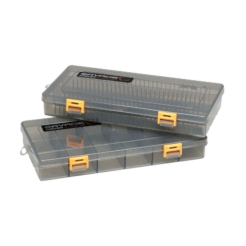 Savage Gear Flat Lure Box Smoke Kit 2pcs