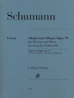 Schumann: Adagio & Allegro Op 70 for Cello & Piano