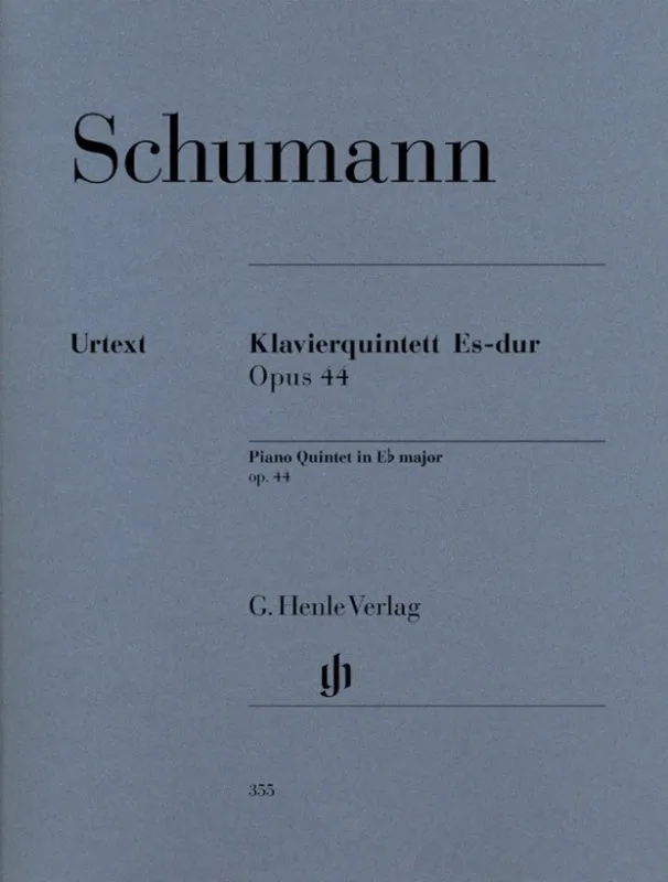 Schumann: Piano Quintet in E-flat Op 44 Score & Parts