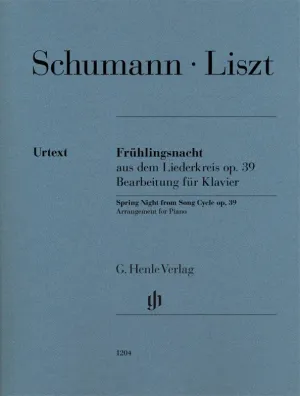 Schumann: Spring Night from Song Cycle Op 39 - Piano Version