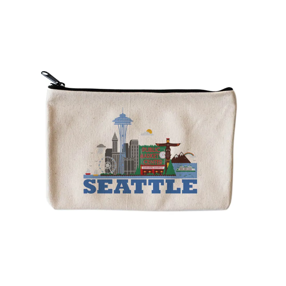 SEATTLE CITYSCAPE POUCH