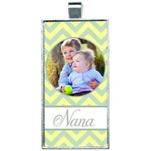 Silver Framed Pendant