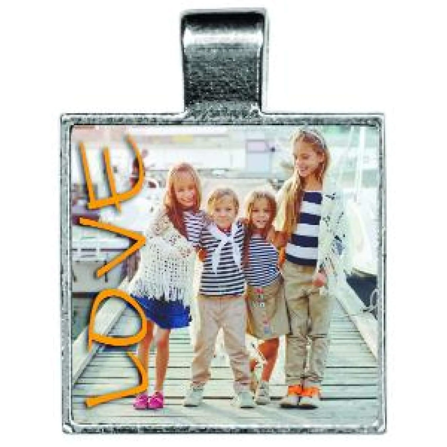 Silver Framed Pendant
