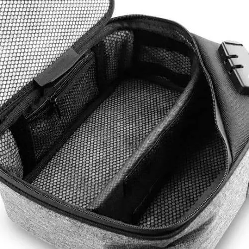 SKUNK Pilot Bag w/ Combination Lock (Black or Gray)