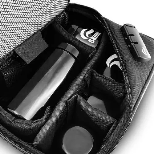 SKUNK Pilot Bag w/ Combination Lock (Black or Gray)