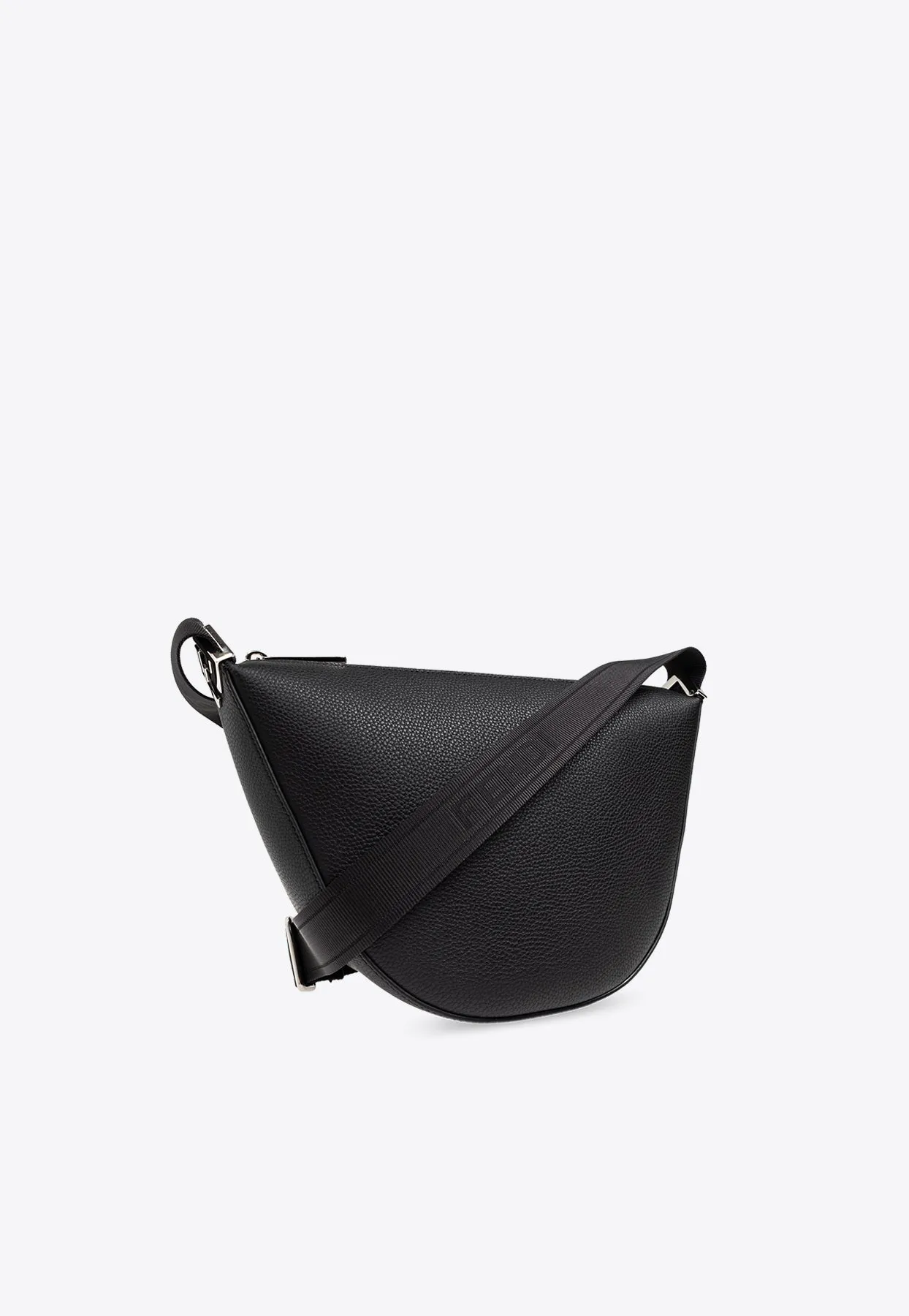 Small Roma Melon Leather Messenger Bag