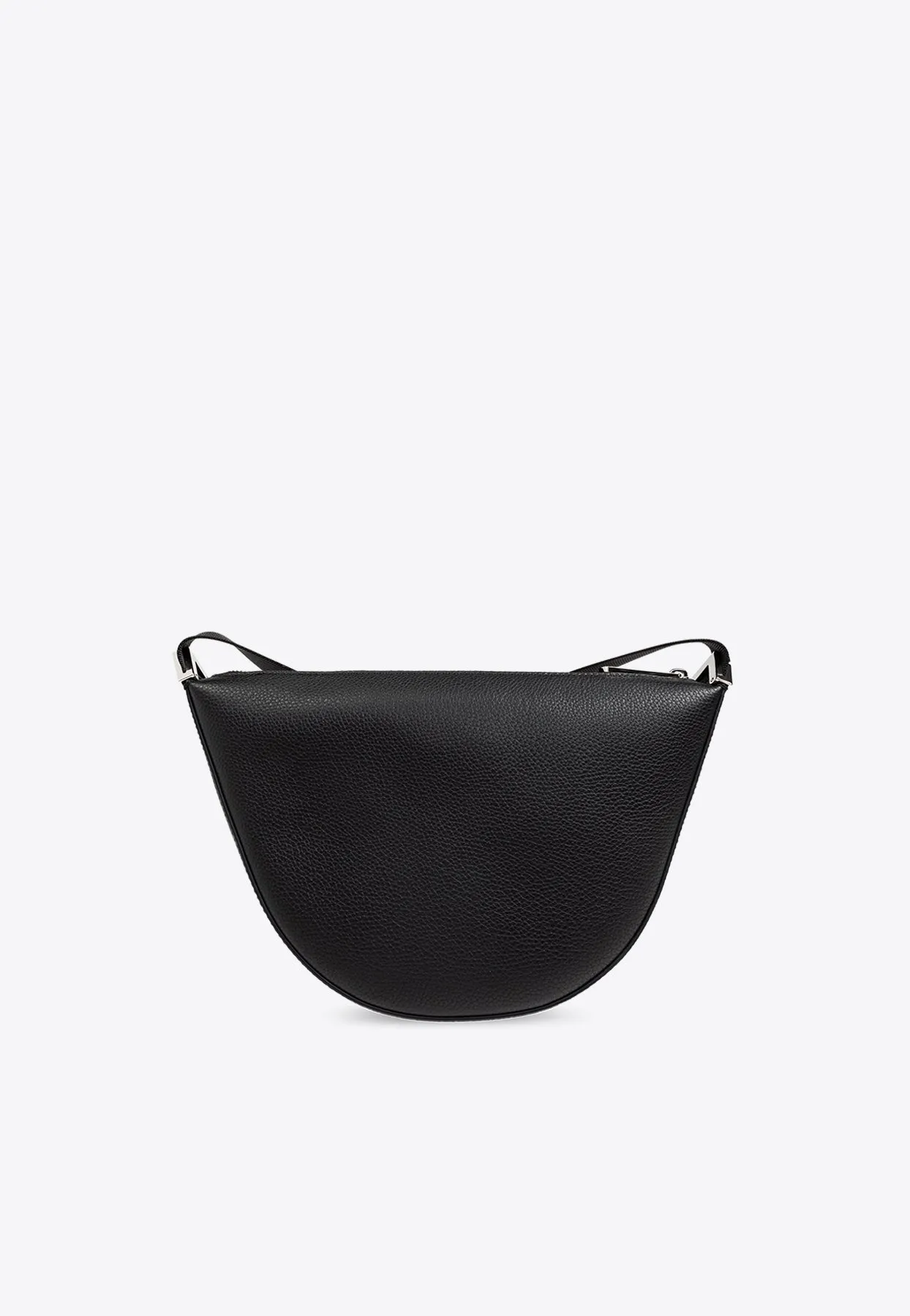 Small Roma Melon Leather Messenger Bag
