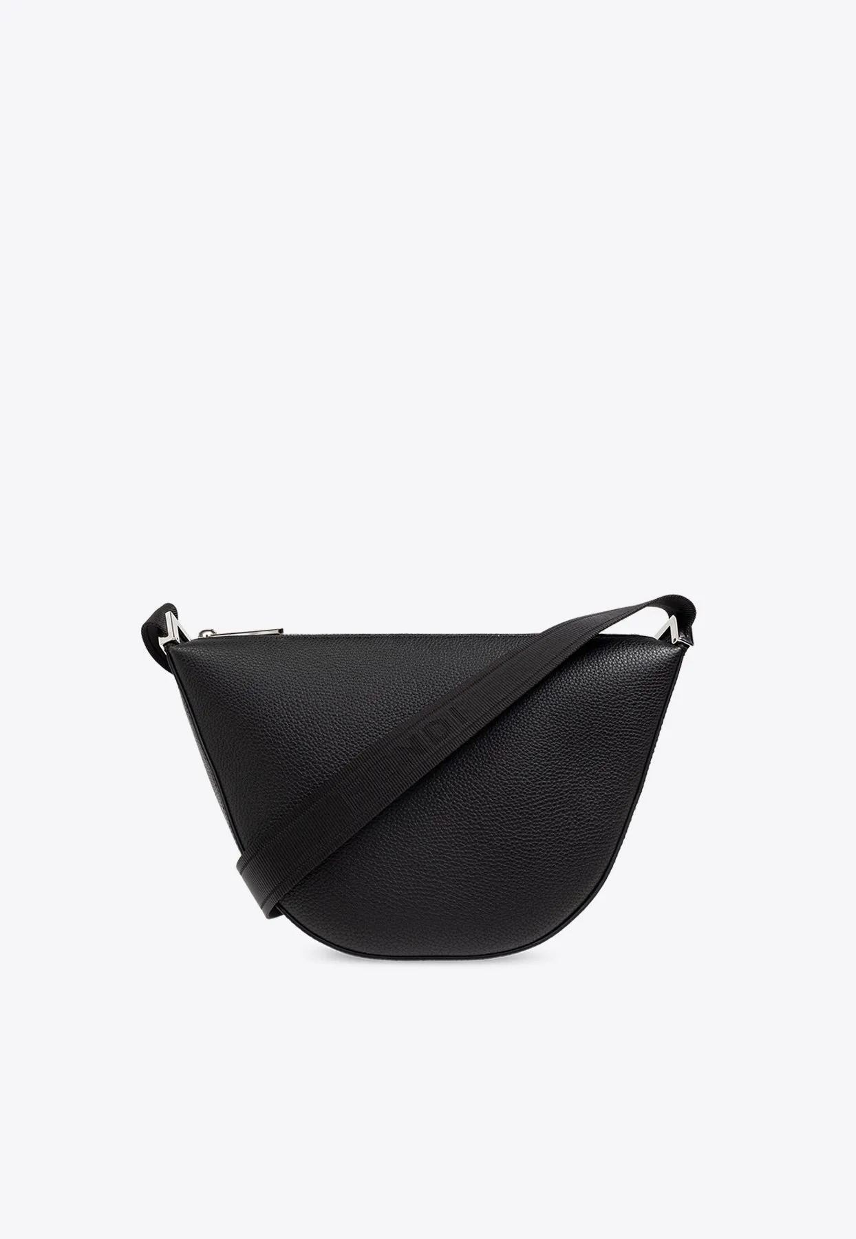 Small Roma Melon Leather Messenger Bag