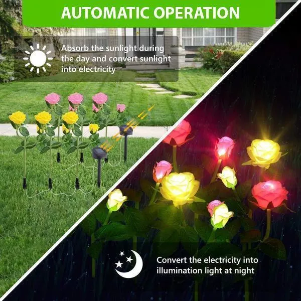 Solar LED Roses