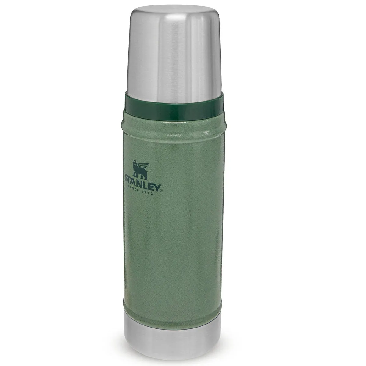 Stanley Classic Legendary Vacuum Thermos Flask 470ml Hammertone Green