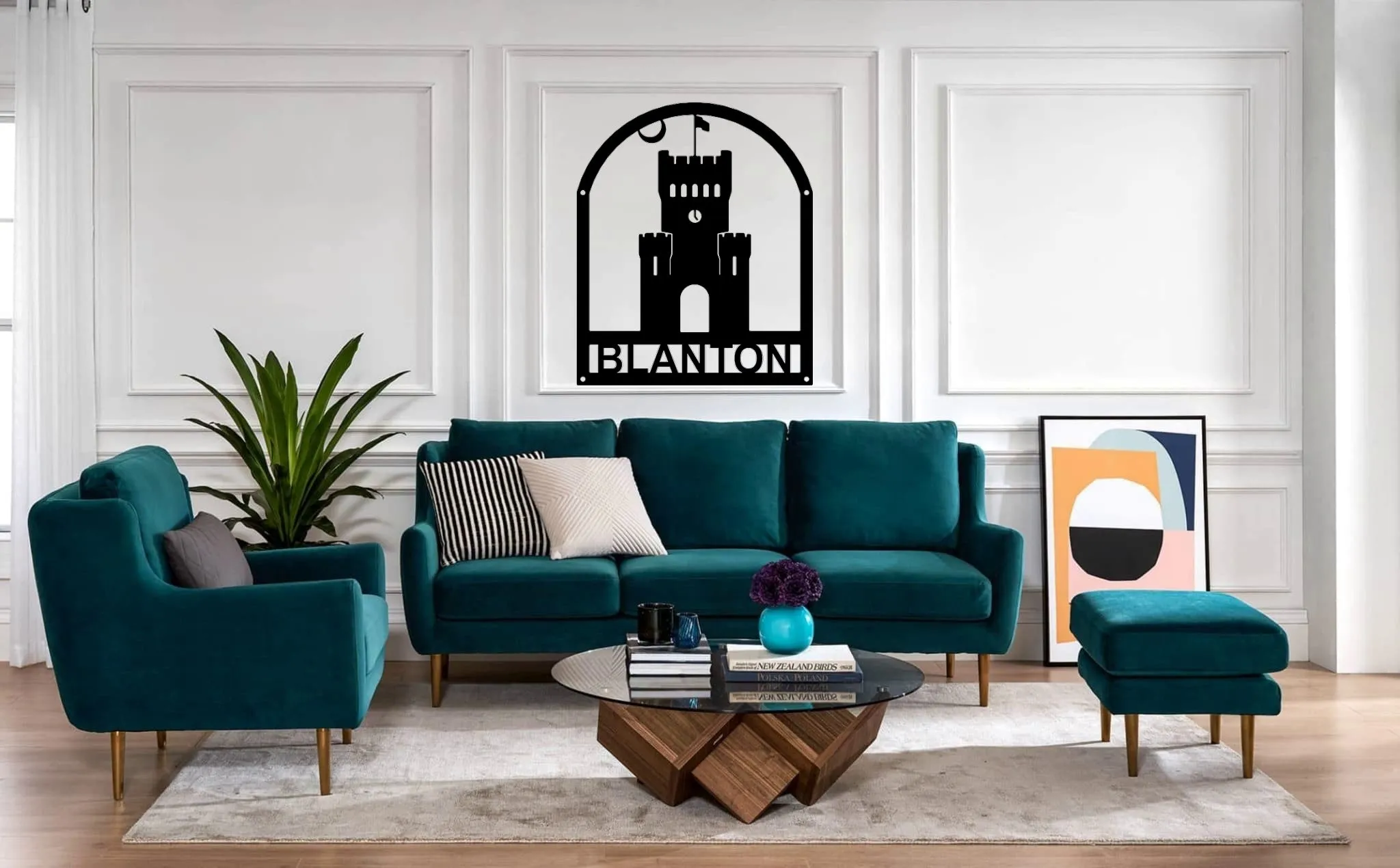 The Citadel, PT Barracks Customizable Powder Coated Wall Art