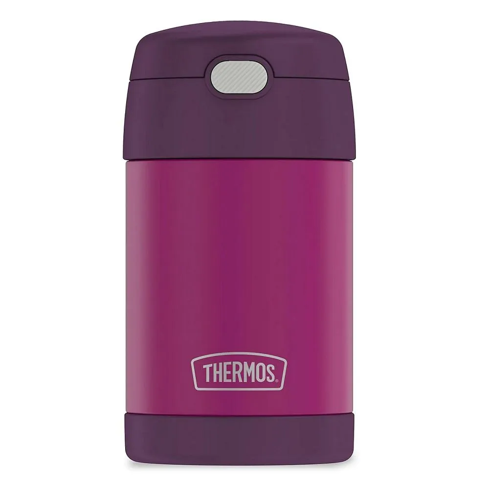 Thermos FUNtainer Stainless Steel Food Jar & Spoon 16oz (Red Violet)
