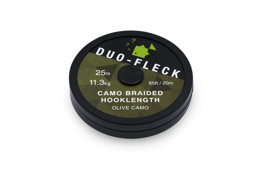 Thinking Anglers Duo-Fleck Camo Braided Hooklength