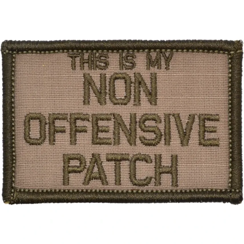 This Is My Non Offensive Patch 2"x3" Morale Patch