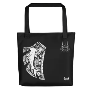 Tribal Hammerhead Leo Pugram design Tote bag
