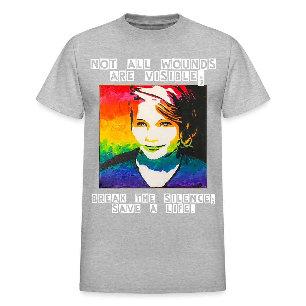 Unisex T-Shirt - Sage Art by Tin Crow Art *W/ SLEEVE ART*