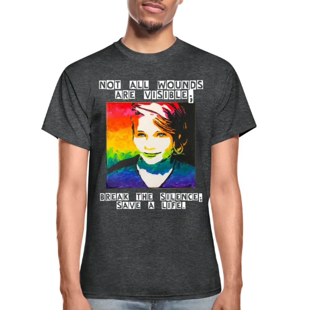Unisex T-Shirt - Sage Art by Tin Crow Art *W/ SLEEVE ART*