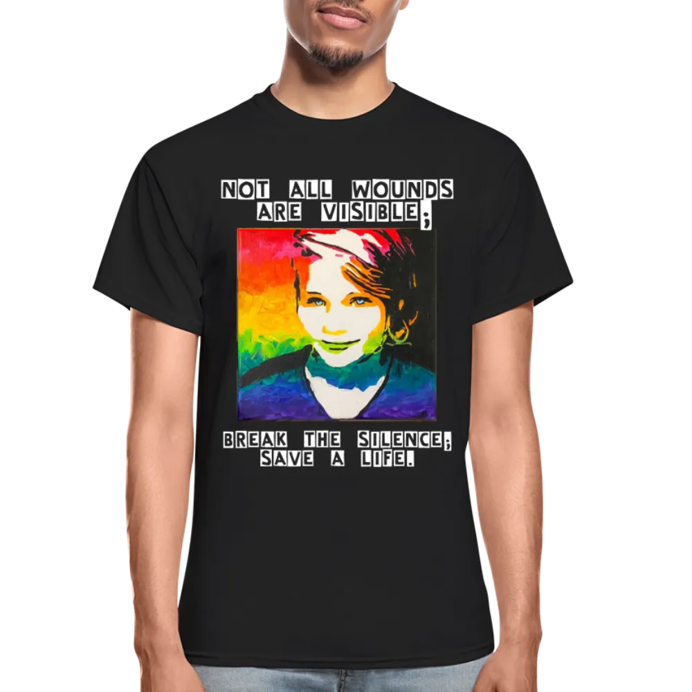 Unisex T-Shirt - Sage Art by Tin Crow Art *W/ SLEEVE ART*