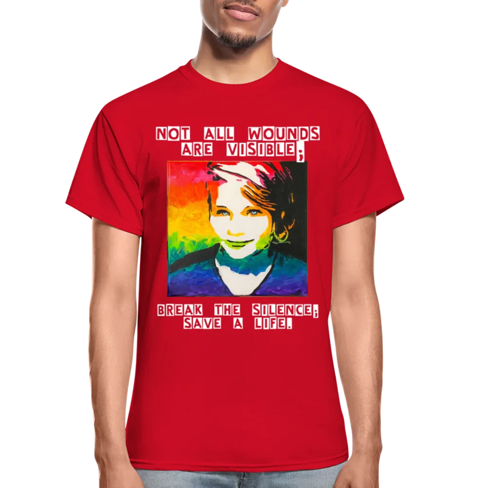 Unisex T-Shirt - Sage Art by Tin Crow Art *W/ SLEEVE ART*