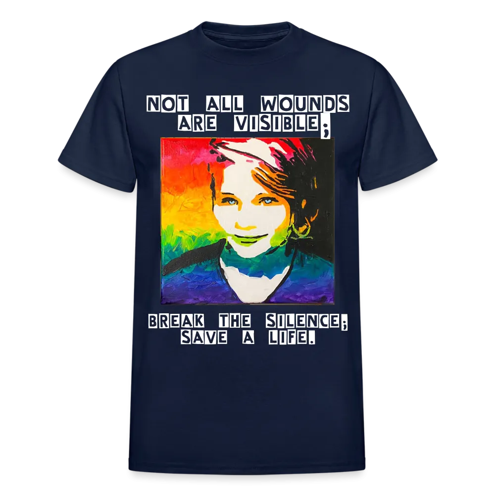 Unisex T-Shirt - Sage Art by Tin Crow Art *W/ SLEEVE ART*