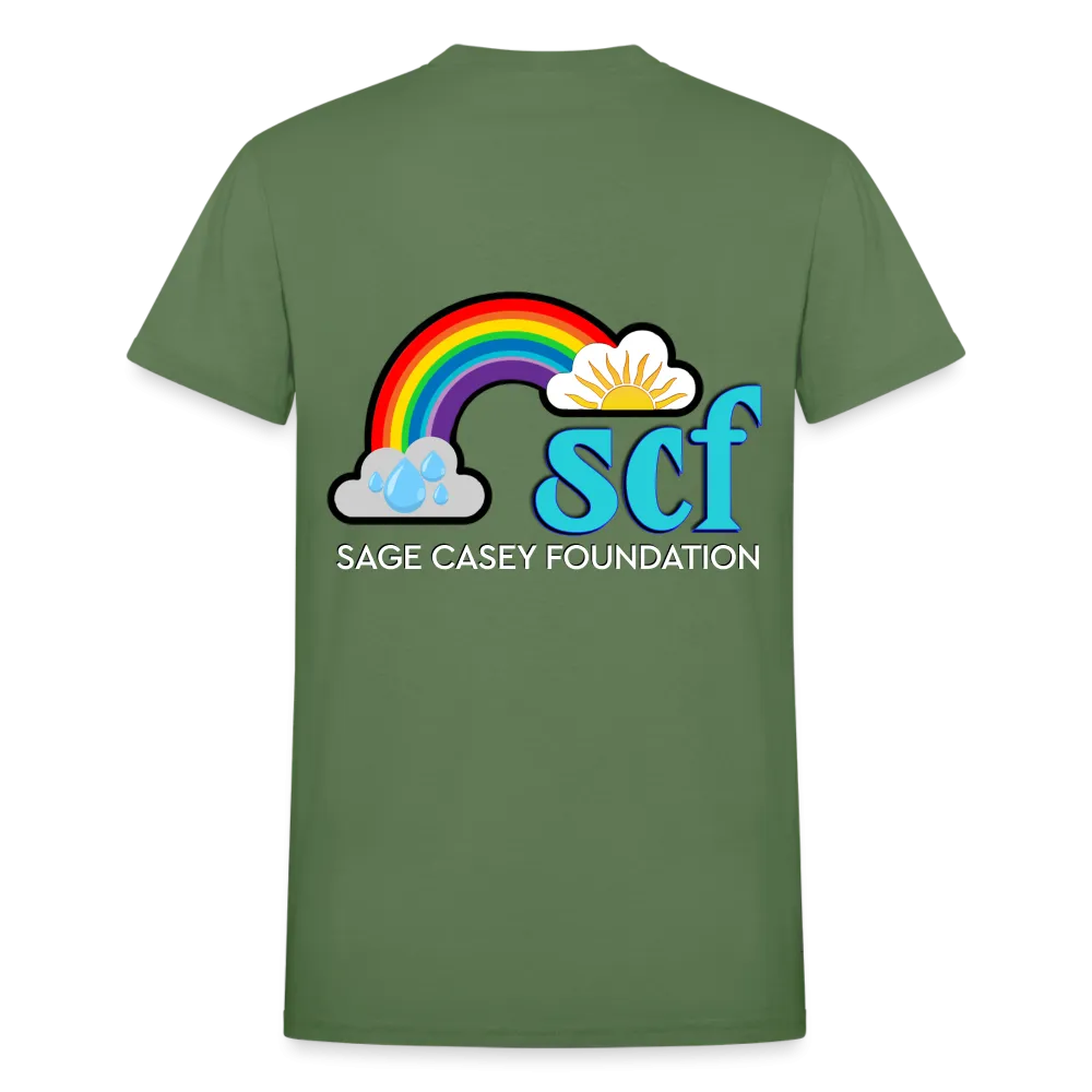 Unisex T-Shirt - Sage Art by Tin Crow Art *W/ SLEEVE ART*