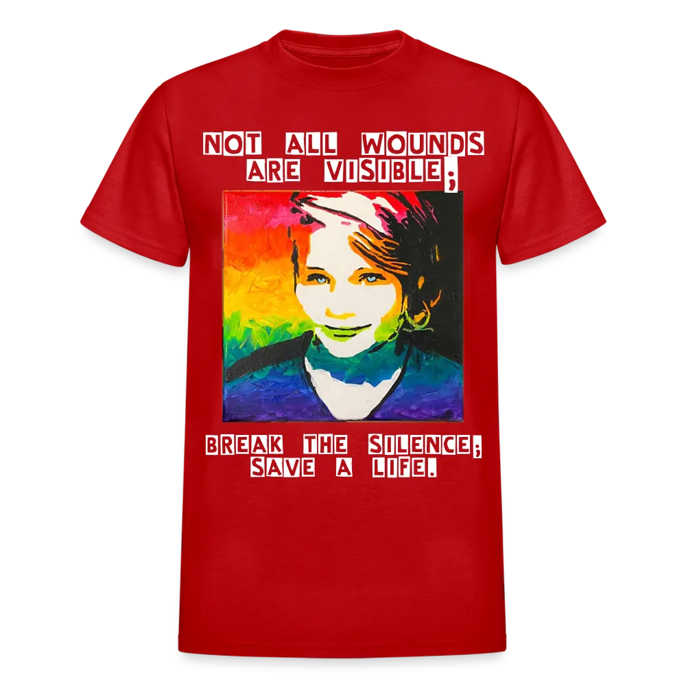 Unisex T-Shirt - Sage Art by Tin Crow Art *W/ SLEEVE ART*