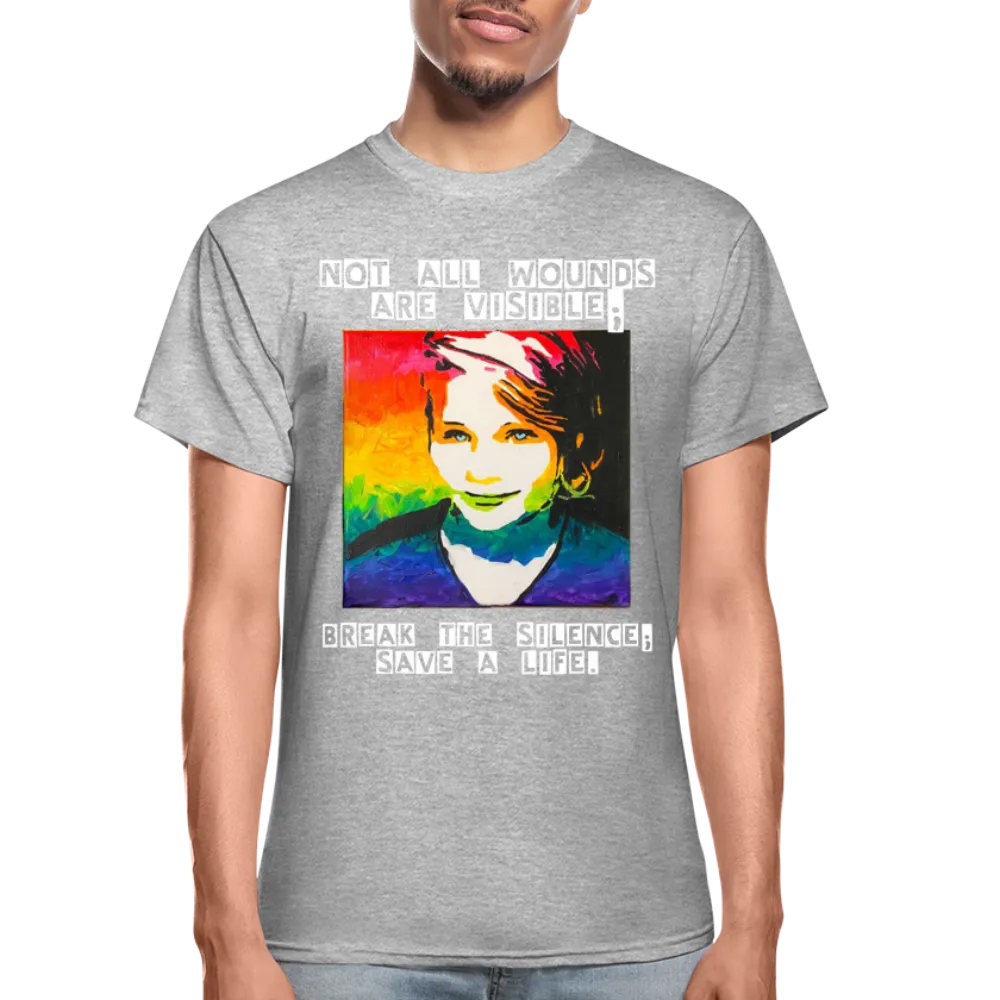 Unisex T-Shirt - Sage Art by Tin Crow Art *W/ SLEEVE ART*