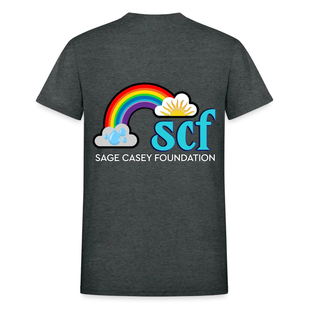 Unisex T-Shirt - Sage Portrait by Tin Crow Art/Classic SCF Logo