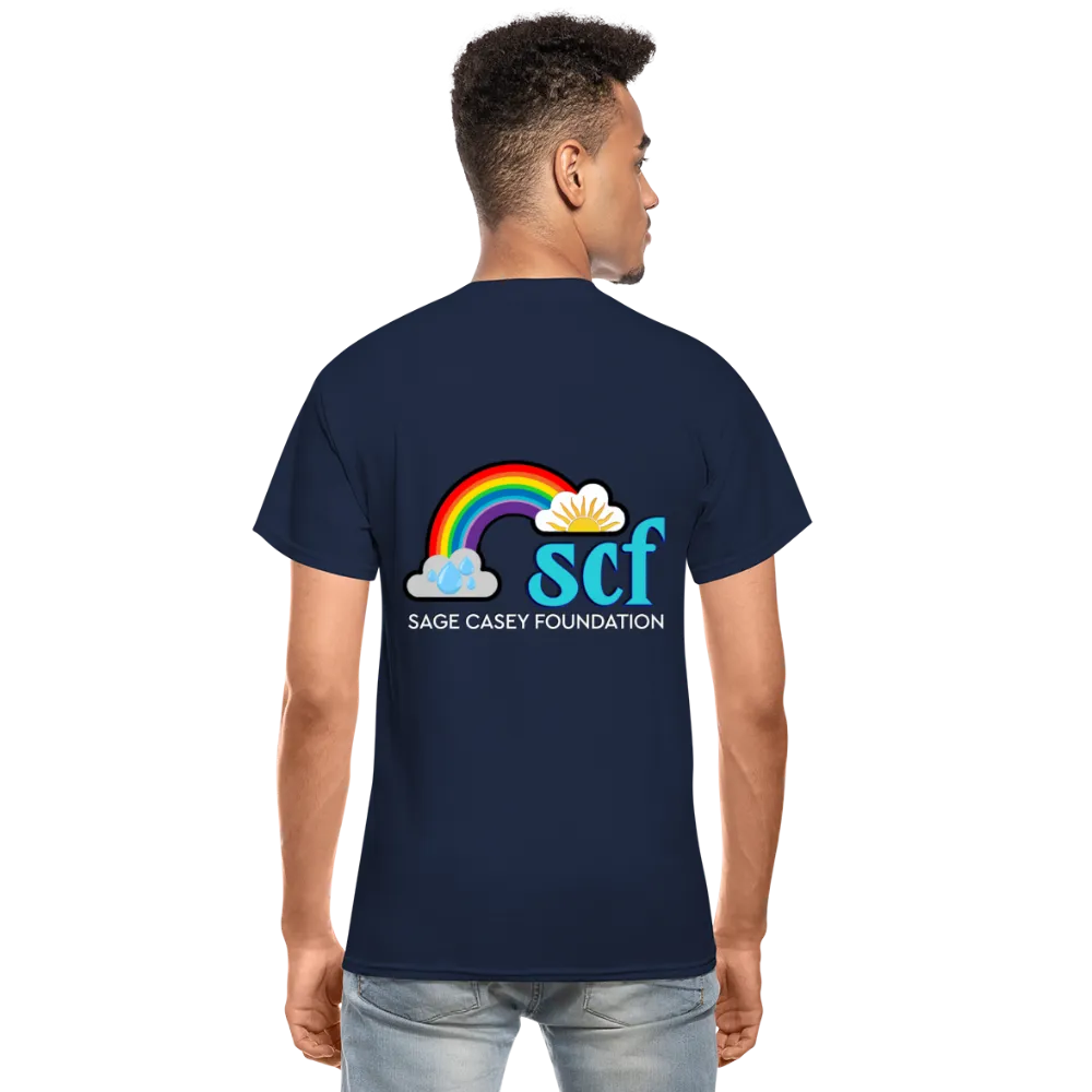 Unisex T-Shirt - Sage Portrait by Tin Crow Art/Classic SCF Logo