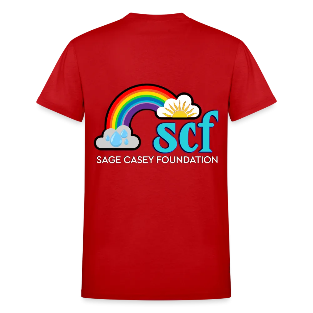 Unisex T-Shirt - Sage Portrait by Tin Crow Art/Classic SCF Logo