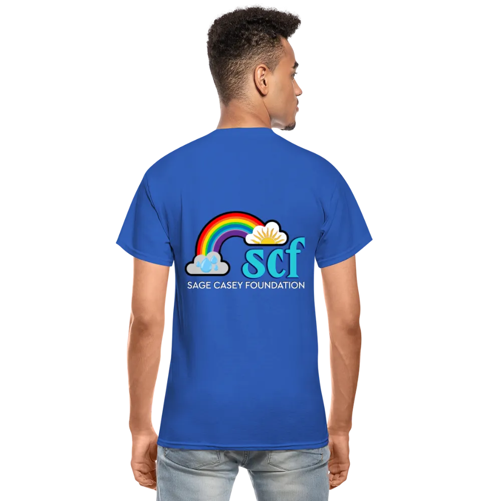 Unisex T-Shirt - Sage Portrait by Tin Crow Art/Classic SCF Logo