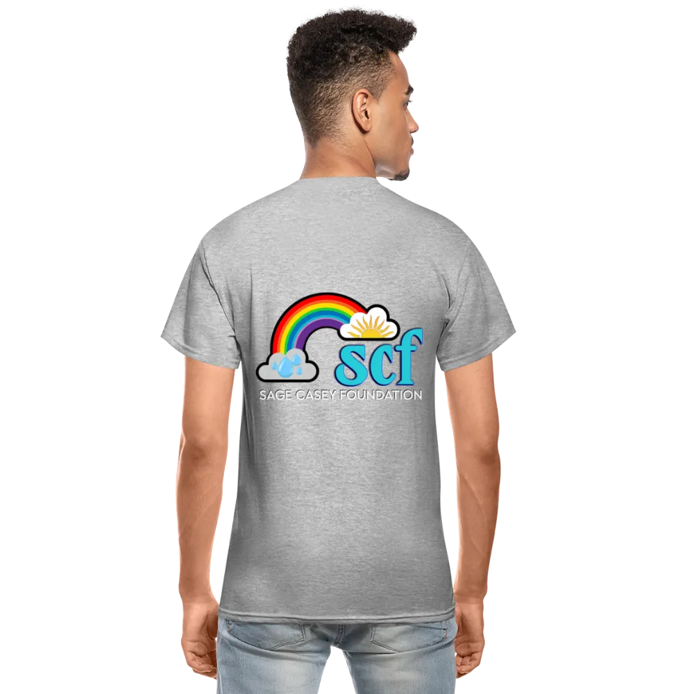 Unisex T-Shirt - Sage Portrait by Tin Crow Art/Classic SCF Logo