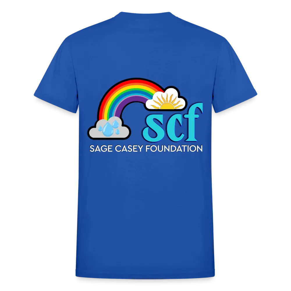 Unisex T-Shirt - Sage Portrait by Tin Crow Art/Classic SCF Logo