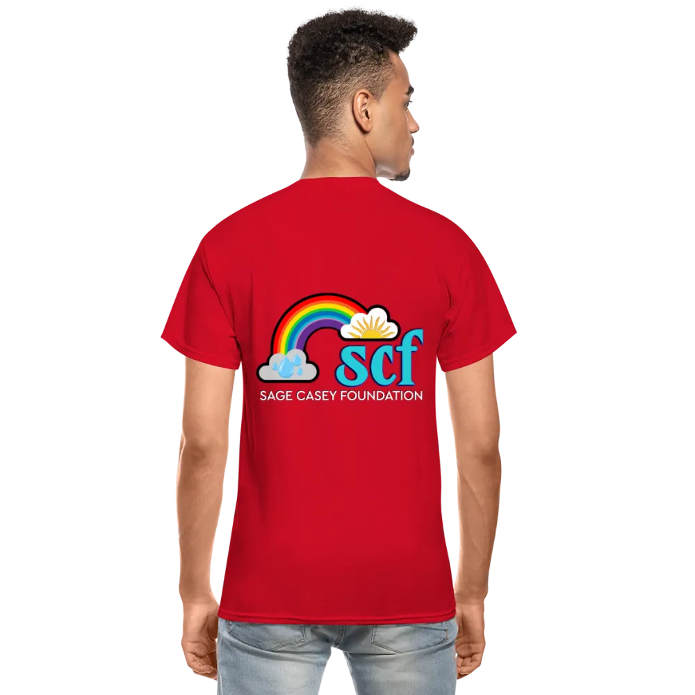 Unisex T-Shirt - Sage Portrait by Tin Crow Art/Classic SCF Logo