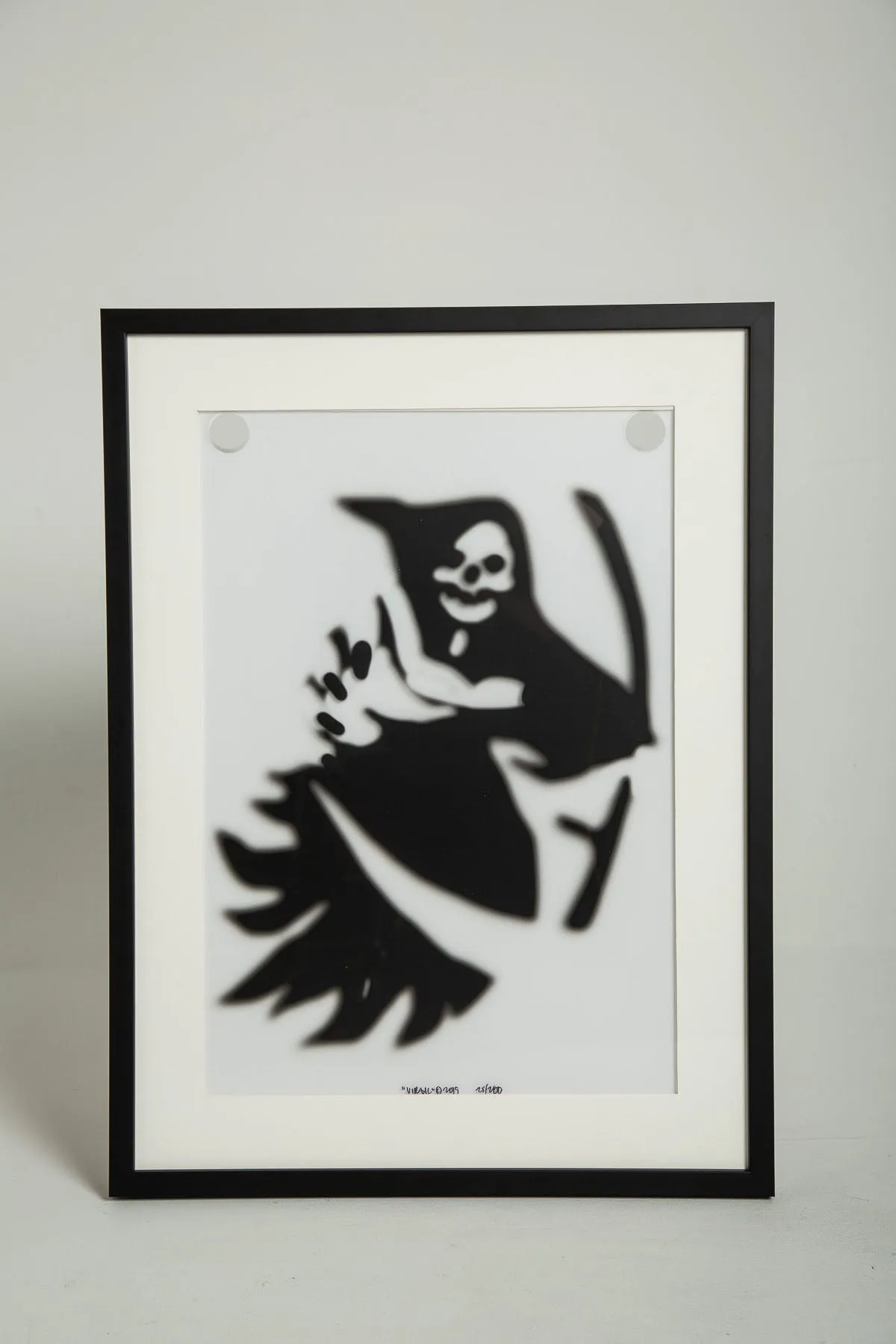 VIRGIL ABLOH | CLEAR ART PRINT "REAPER 1" SIGNED AND NUMBERED BY VIRGIL ABLOH