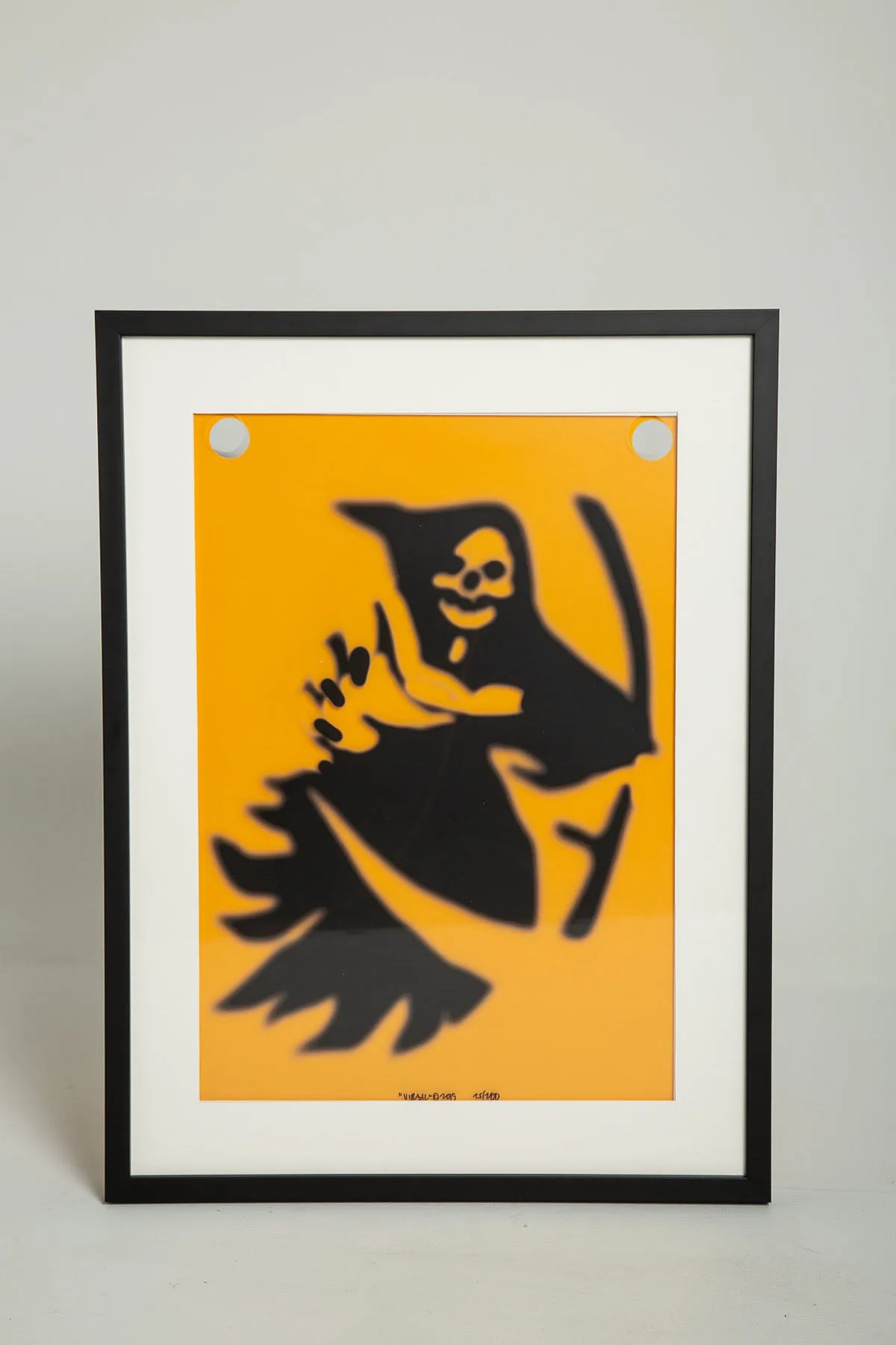 VIRGIL ABLOH | CLEAR ART PRINT "REAPER 1" SIGNED AND NUMBERED BY VIRGIL ABLOH
