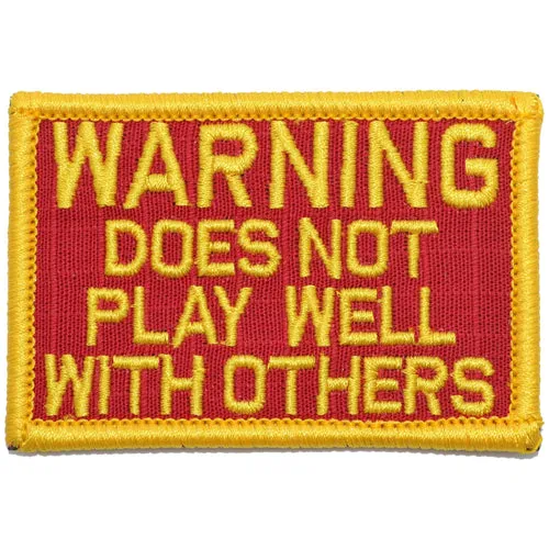 WARNING: Does Not Play Well With Others Morale Patch