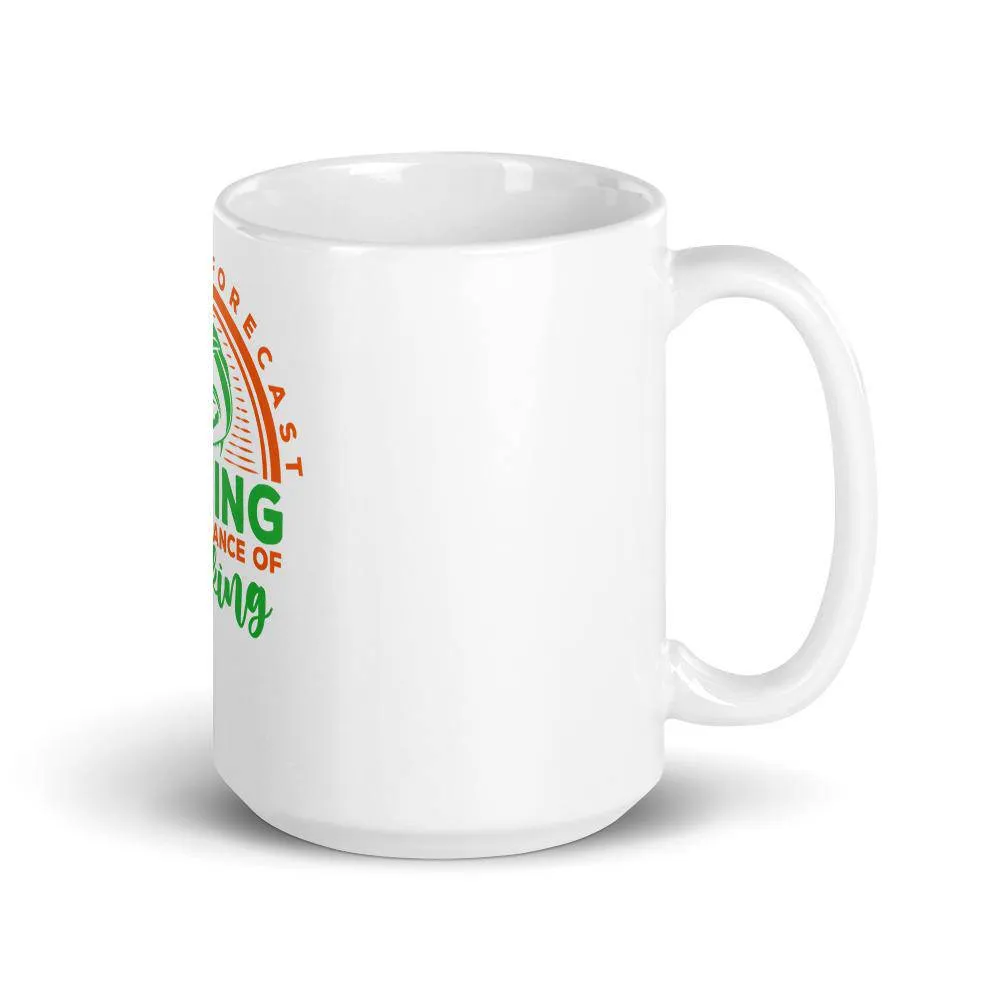 Weekend forecast fishing with a chance of drinking Mug