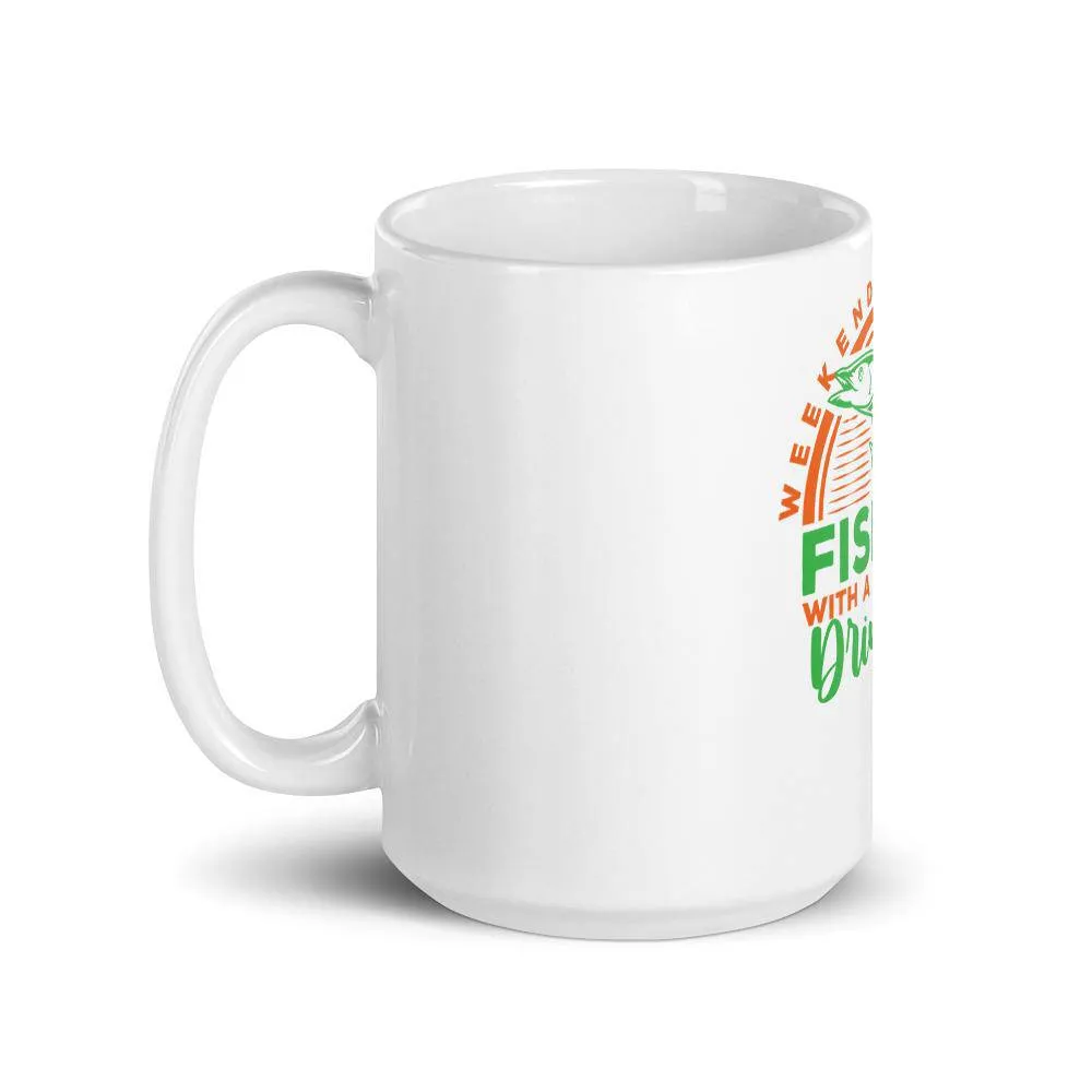 Weekend forecast fishing with a chance of drinking Mug