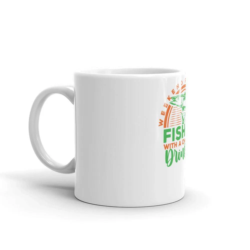 Weekend forecast fishing with a chance of drinking Mug