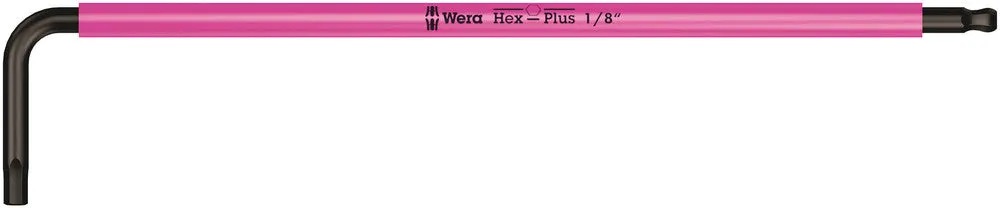 Wera 05022632001 950 SPKL L-key Multicolour, Imperial, 1/8" x 123 mm