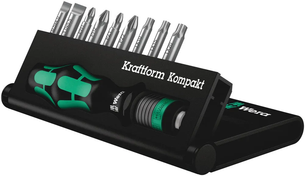 Wera 05056653001 Kraftform Kompakt 10, 10 pieces