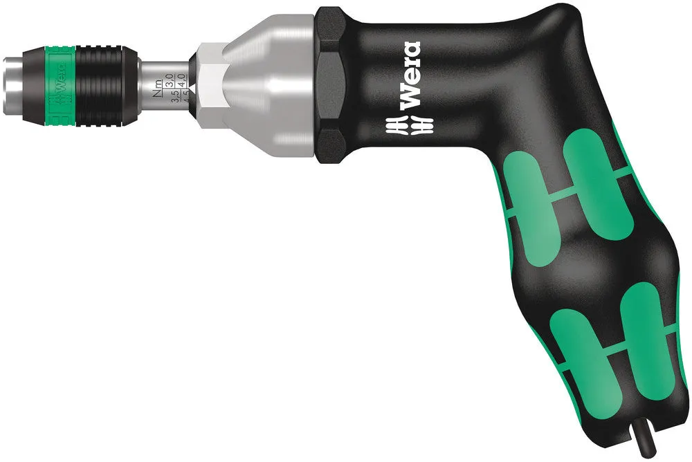 Wera 05074702001 Series 7400 Kraftform pistol handle, adjustable torque screwdrivers (3.0-8.8 Nm) with Rapidaptor quick-release chuck, 7442 x 3.0-6.0 Nm