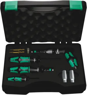 Wera 05074745001 7443/61/9 Assembly set for tyre pressure control systems, 9 pieces