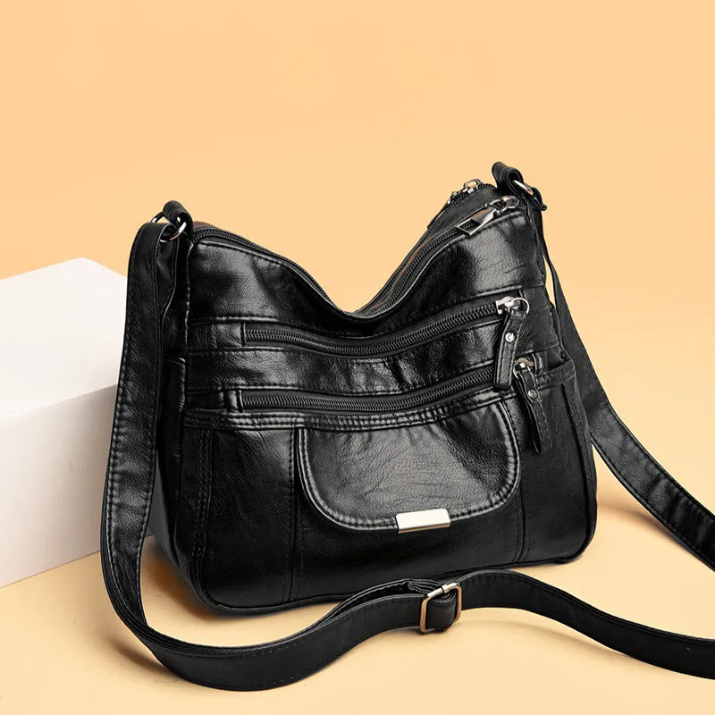 Women's Fashion Soft Surface Mom Style Crossbody Bags